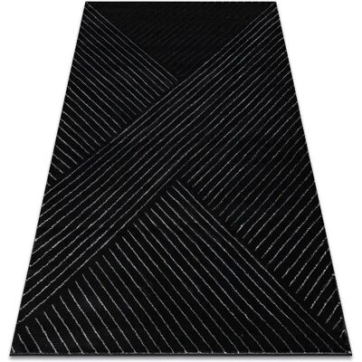 Dywany Łuszczów A0084 Tapis Glamour Argent et Noir - Tapis - Publicité Dywany Łuszczów A0084 Tapis Glamour Argent et Noir - Tapis - Publicité