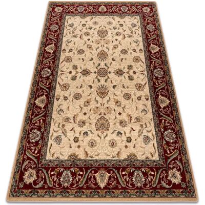 Tapis en Laine Omega Aries Rouge Grenat Clair Motif Vintage - Tapis en Laine - Publicité Tapis en Laine Omega Aries Rouge Grenat Clair Motif Vintage - Tapis en Laine - Publicité