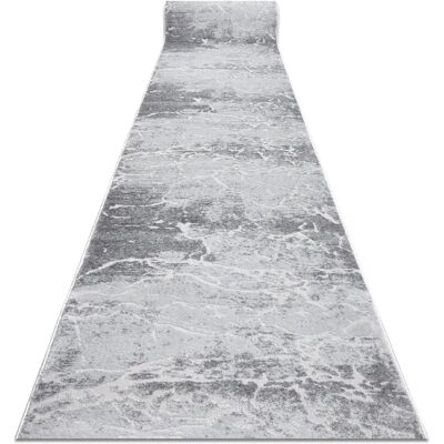 RugsX - MEFE 6182 - Gris - 120x300 cm - Pasillo - Publicité RugsX - MEFE 6182 - Gris - 120x300 cm - Pasillo - Publicité