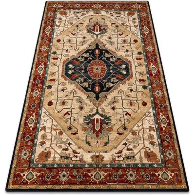 RUGSX - Tapis en laine Polonia Serapi rouge rubis clair 170x235cm - Publicité RUGSX - Tapis en laine Polonia Serapi rouge rubis clair 170x235cm - Publicité