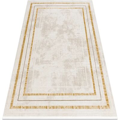 RugsX Tapis Duke crème / or - Doux, moderne, durable - Publicité RugsX Tapis Duke crème / or - Doux, moderne, durable - Publicité