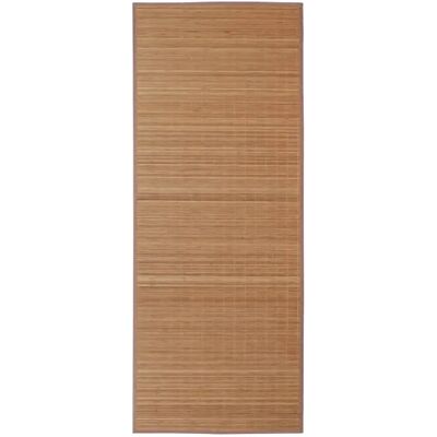 Decoshop26 - 120 x 180 cm - Marron bambou - Publicité Decoshop26 - 120 x 180 cm - Marron bambou - Publicité