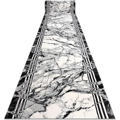 RugsX TULS 51210 Marbre anthracite Tapis de couloir - Tapis de couloir - Publicité RugsX TULS 51210 Marbre anthracite Tapis de couloir - Tapis de couloir - Publicité