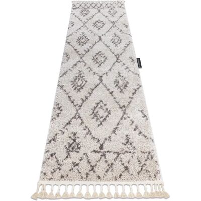 RugsX Tapis BERBER FEZ crème - 80x300 cm pour couloir - Publicité RugsX Tapis BERBER FEZ crème - 80x300 cm pour couloir - Publicité