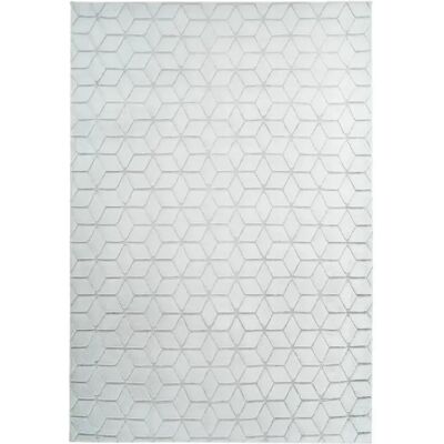 Tapis à poils longs Vivica - Motif 3D, Style rétro, Dos en coton - Publicité Tapis à poils longs Vivica - Motif 3D, Style rétro, Dos en coton - Publicité