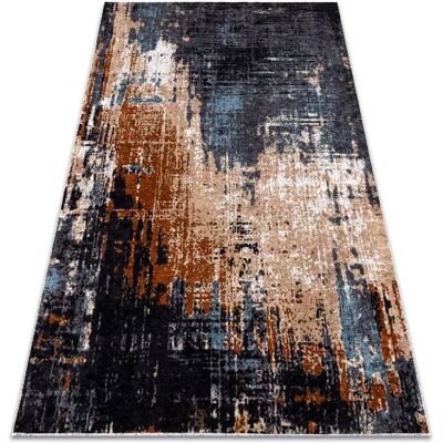 RugsX MIRO 51454.802 tapis lavable - marine / beige - Tapis - Publicité RugsX MIRO 51454.802 tapis lavable - marine / beige - Tapis - Publicité