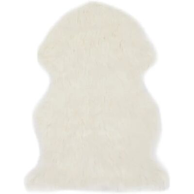DÉCOSHOP26 - DEC024045 - Blanc - 60x90 cm - Tapis - Publicité DÉCOSHOP26 - DEC024045 - Blanc - 60x90 cm - Tapis - Publicité