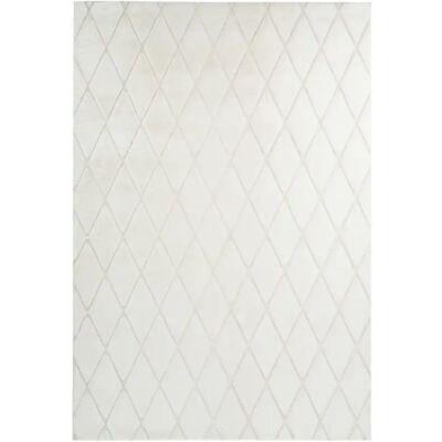 Kayoom Vivica 225 Blanc Crème Tapis à poils longs - Publicité Kayoom Vivica 225 Blanc Crème Tapis à poils longs - Publicité