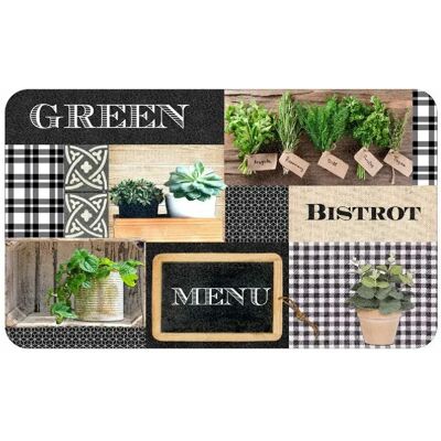 Tapis de cuisine Green Bistrot Paris Prix - Cuisine - Publicité Tapis de cuisine Green Bistrot Paris Prix - Cuisine - Publicité