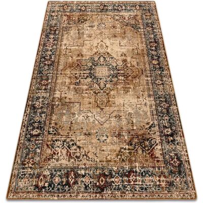 Rugsx - Tapis en laine vert foncé beige 200x300cm - Tapis - Publicité Rugsx - Tapis en laine vert foncé beige 200x300cm - Tapis - Publicité
