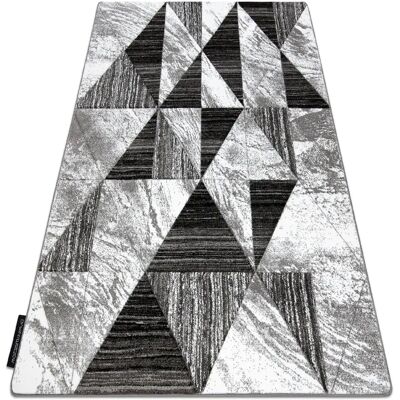 Tapis Nano Triangles Gris de Dywany Łuszczów - Tapis - Publicité Tapis Nano Triangles Gris de Dywany Łuszczów - Tapis - Publicité