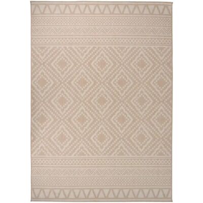 Tapis d'extérieur à rayures marron vidaXL - 120x170cm - Tapis d'extérieur - Publicité Tapis d'extérieur à rayures marron vidaXL - 120x170cm - Tapis d'extérieur - Publicité