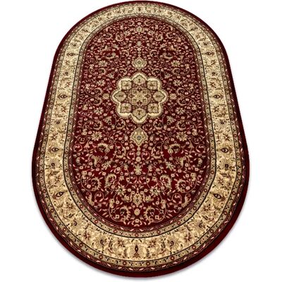 Tapis Burgundy Royal Adr - Design oval - 200x290cm - Tapis - Publicité Tapis Burgundy Royal Adr - Design oval - 200x290cm - Tapis - Publicité