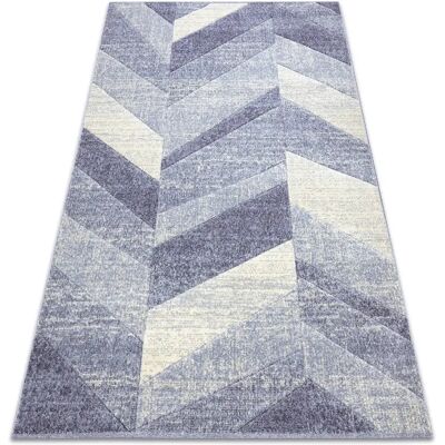 Dywany Łuszczów Tapis FEEL 5673/17944 à motif en chevrons beige/violet - Tapis - Publicité Dywany Łuszczów Tapis FEEL 5673/17944 à motif en chevrons beige/violet - Tapis - Publicité