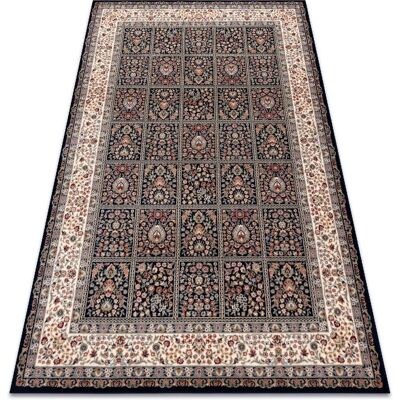 Rugsx - Tapis en Laine Bleu Foncé / Beige 200x300cm - Tapis - Publicité Rugsx - Tapis en Laine Bleu Foncé / Beige 200x300cm - Tapis - Publicité