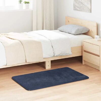 Tapis shaggy bleu marine vidaXL - Tapis - Publicité Tapis shaggy bleu marine vidaXL - Tapis - Publicité