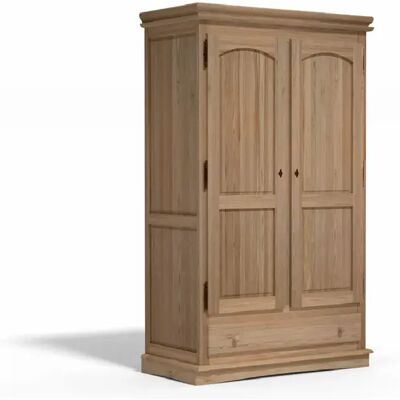 Decopin Armoire Réa 2 portes bois - Publicité Decopin Armoire Réa 2 portes bois - Publicité