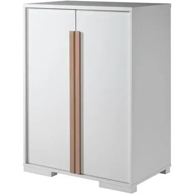 Armoire London Vipack - 2 Portes Blanc Meuble Moderne - Publicité Armoire London Vipack - 2 Portes Blanc Meuble Moderne - Publicité