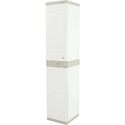 Pegane Armoire de rangement - Beige - Publicité Pegane Armoire de rangement - Beige - Publicité