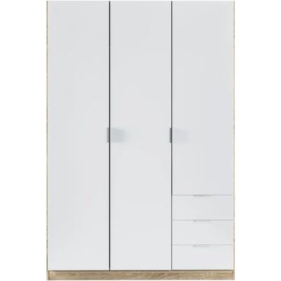 Pegane - Armoire - 3 portes - 3 tiroirs - Wardrobe - Publicité Pegane - Armoire - 3 portes - 3 tiroirs - Wardrobe - Publicité