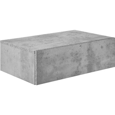 HelloShop26 - 2-drawer - Gris - Étagère murale - Publicité HelloShop26 - 2-drawer - Gris - Étagère murale - Publicité
