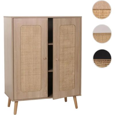 Mendler Commode haute rotin kubu - Marron - Publicité Mendler Commode haute rotin kubu - Marron - Publicité