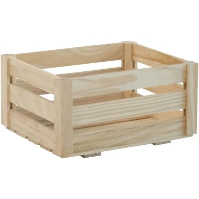 Astigarraga Caisse Rangement Pin Massif Home Box Petite - Publicité Astigarraga Caisse Rangement Pin Massif Home Box Petite - Publicité