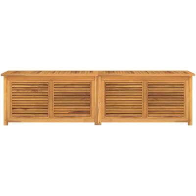 Helloshop26 Coffre de rangement jardin et sac 200 x 50 x 53 cm bois massif teck 02_0013133 - Publicité Helloshop26 Coffre de rangement jardin et sac 200 x 50 x 53 cm bois massif teck 02_0013133 - Publicité