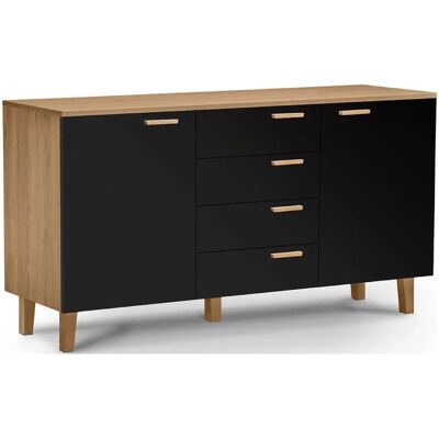 Konsimo Commode bébé Frisk - Anthracite - Publicité Konsimo Commode bébé Frisk - Anthracite - Publicité