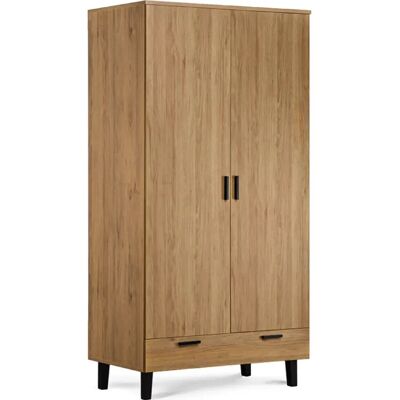Konsimo Armoire bébé FRISK - Marron - Publicité Konsimo Armoire bébé FRISK - Marron - Publicité