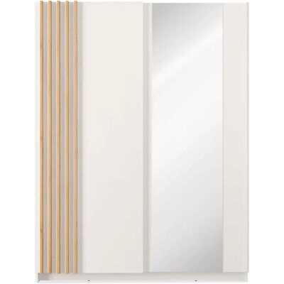 Konsimo Armoire Castari - Blanc - Publicité Konsimo Armoire Castari - Blanc - Publicité