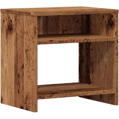 Decoshop26 Table de chevet niche - Bois - Publicité Decoshop26 Table de chevet niche - Bois - Publicité