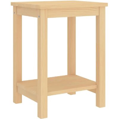 Decoshop26 Table de chevet étagère - Naturel - Publicité Decoshop26 Table de chevet étagère - Naturel - Publicité