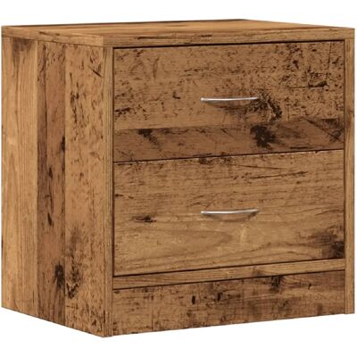 Decoshop26 Table de chevet 2 tiroirs - Bois - Publicité Decoshop26 Table de chevet 2 tiroirs - Bois - Publicité