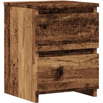 Decoshop26 Table de chevet 2 tiroirs - Bois marron - Publicité Decoshop26 Table de chevet 2 tiroirs - Bois marron - Publicité