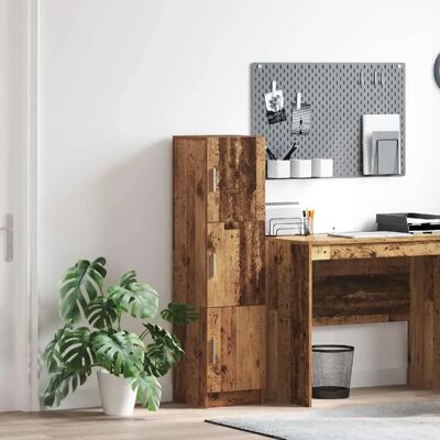 vidaXL Haut Armoire Bois ancien 31.5 x 32 x 122.5 cm - Publicité vidaXL Haut Armoire Bois ancien 31.5 x 32 x 122.5 cm - Publicité