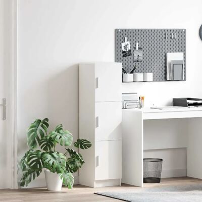 vidaXL Haut Armoire Blanc 31.5 x 32 x 122.5 cm - Publicité vidaXL Haut Armoire Blanc 31.5 x 32 x 122.5 cm - Publicité