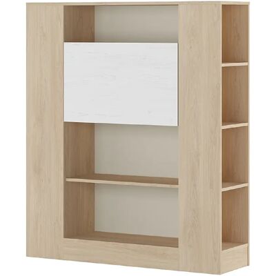 Pegane Étagère bureau - Bois clair - Publicité Pegane Étagère bureau - Bois clair - Publicité