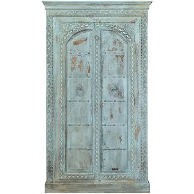 Armoire en mango vert aquamarine Giner y Colomer - Wardrobe - Publicité Armoire en mango vert aquamarine Giner y Colomer - Wardrobe - Publicité