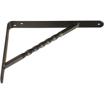 AMIG Console d'étagère 21 250 x 200 mm Acier Noir - Publicité AMIG Console d'étagère 21 250 x 200 mm Acier Noir - Publicité