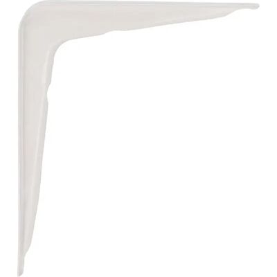 AMIG Console d'étagère 6 300 x 250 mm (12'' x 10'') Acier Blanc - Publicité AMIG Console d'étagère 6 300 x 250 mm (12'' x 10'') Acier Blanc - Publicité