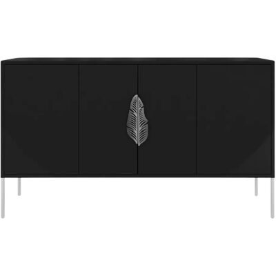 Skandica Buffet Merlin - Noir - Publicité Skandica Buffet Merlin - Noir - Publicité