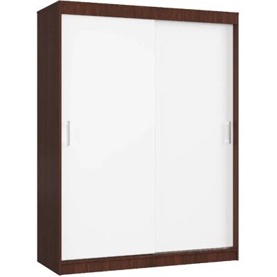 Akord Armoire coulissante adulte - Blanc - Publicité Akord Armoire coulissante adulte - Blanc - Publicité
