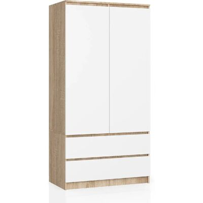 Garde-robe Oda de Höffner - Pratique, Colorée, 90cm de Large - Publicité Garde-robe Oda de Höffner - Pratique, Colorée, 90cm de Large - Publicité