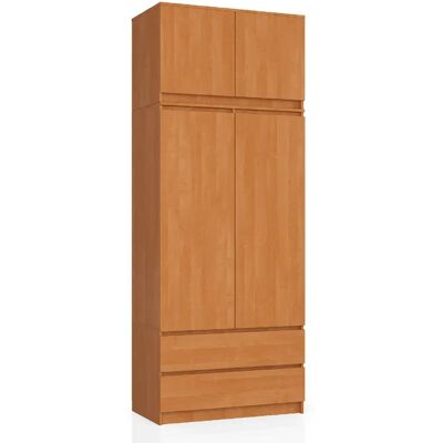 Akord Armoire surmeuble 2 portes - Bois - Publicité Akord Armoire surmeuble 2 portes - Bois - Publicité