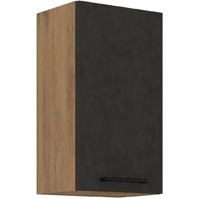 Générique Armoire Murale ROCK - Chêne Lancelot et Gris Matera - 1 Porte - L 40 x H 72 cm W40 H72 - Publicité Générique Armoire Murale ROCK - Chêne Lancelot et Gris Matera - 1 Porte - L 40 x H 72 cm W40 H72 - Publicité