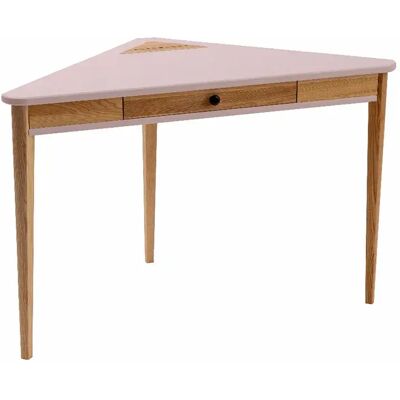 Ashme Bureau d'angle avec tiroir, 114 x 61, Rose poudré, Ragaba - Publicité Ashme Bureau d'angle avec tiroir, 114 x 61, Rose poudré, Ragaba - Publicité