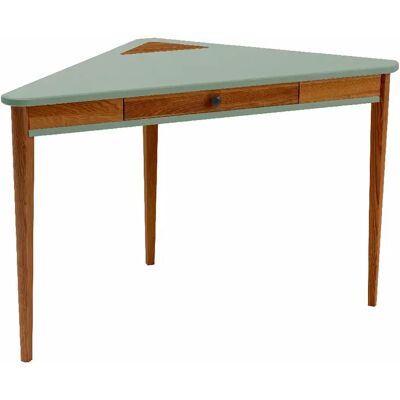 Ashme Bureau d'angle avec tiroir, 114 x 61, Vert sauge, chêne, Ragaba - Publicité Ashme Bureau d'angle avec tiroir, 114 x 61, Vert sauge, chêne, Ragaba - Publicité