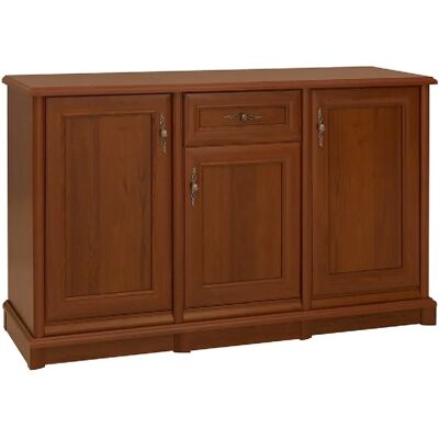 Pegane Commode buffet de rangement - Châtaignier - Publicité Pegane Commode buffet de rangement - Châtaignier - Publicité