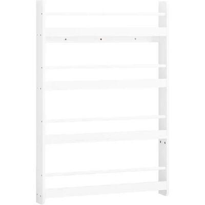 SoBuy Étagère murale pour livres enfants blanc 80.0x12.0x118.0 cm KMB08-II-W - Publicité SoBuy Étagère murale pour livres enfants blanc 80.0x12.0x118.0 cm KMB08-II-W - Publicité